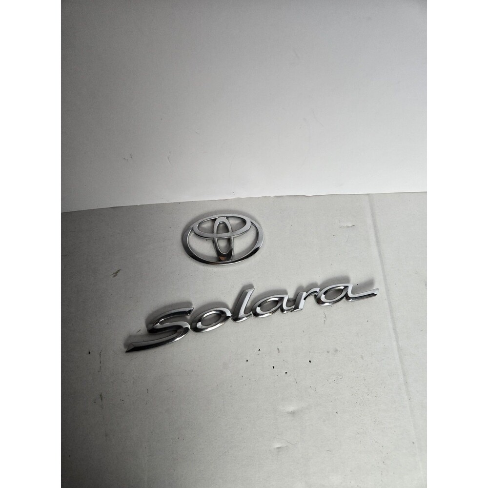 2002 Toyota Solara Coupe Trunk  Emblem